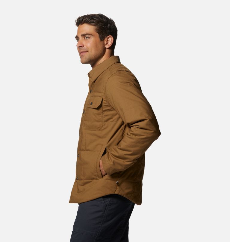 Manteau-chemise isolé J Tree Homme, Color: Corozo Nut, image 3