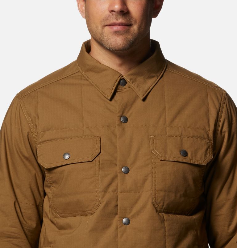 Manteau-chemise isolé J Tree Homme, Color: Corozo Nut, image 4