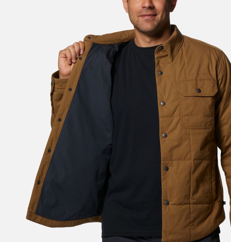 Manteau-chemise isolé J Tree Homme, Color: Corozo Nut, image 5