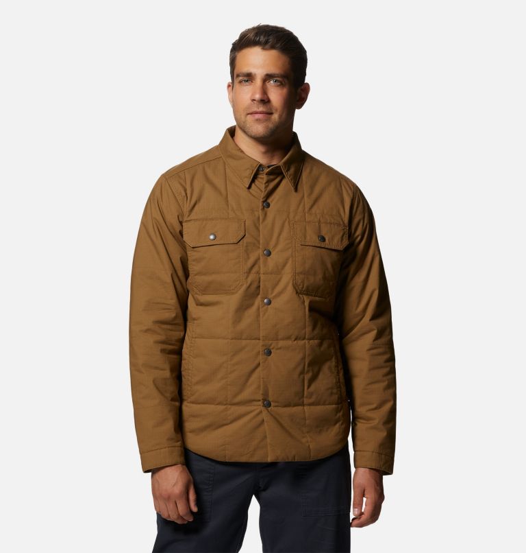 Manteau-chemise isolé J Tree Homme, Color: Corozo Nut, image 6