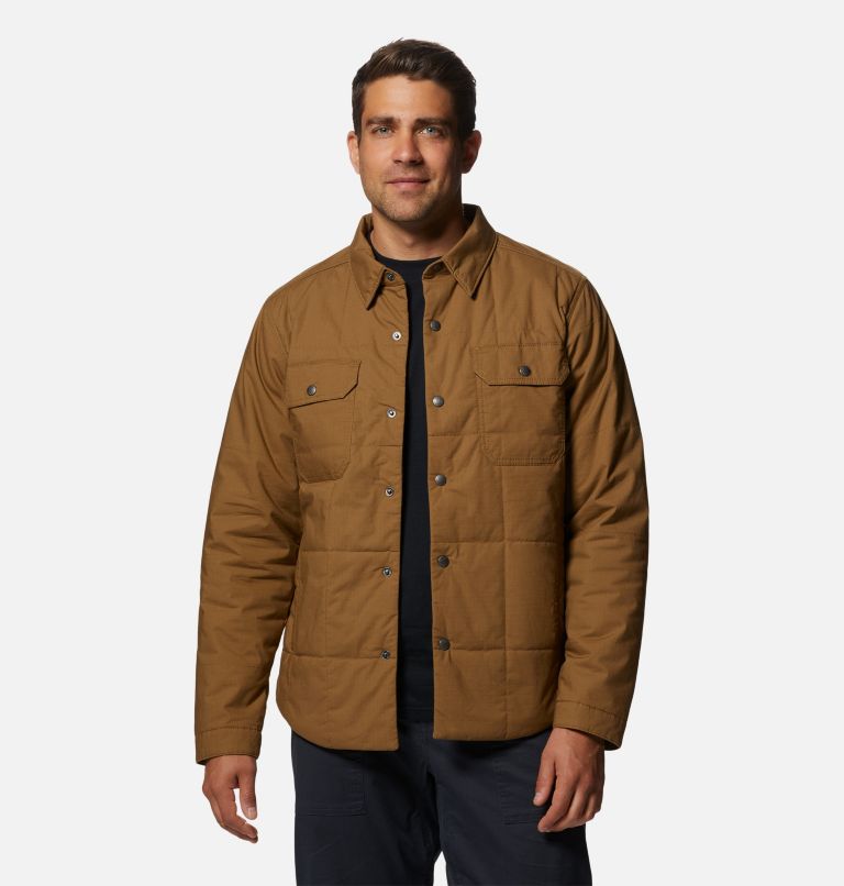 Manteau-chemise isolé J Tree Homme, Color: Corozo Nut, image 1
