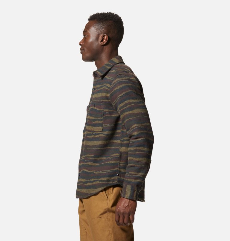 Chemise à manches longues en flanelle Granite Peak Homme, Color: Ridgeline Landscape, image 3