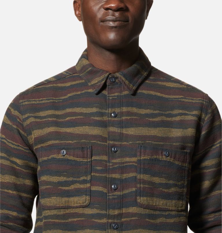 Chemise à manches longues en flanelle Granite Peak Homme, Color: Ridgeline Landscape, image 4