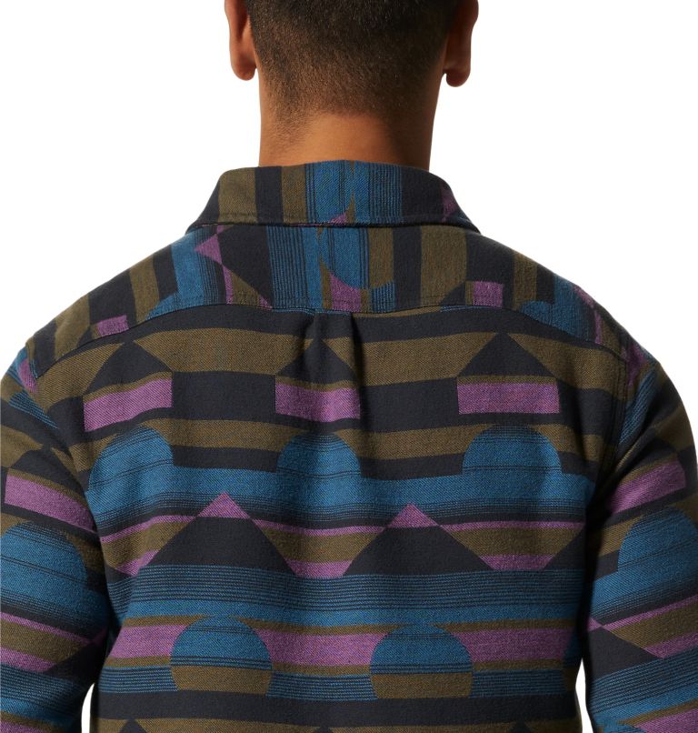 Chemise à manches longues en flanelle Granite Peak Homme, Color: Caspian