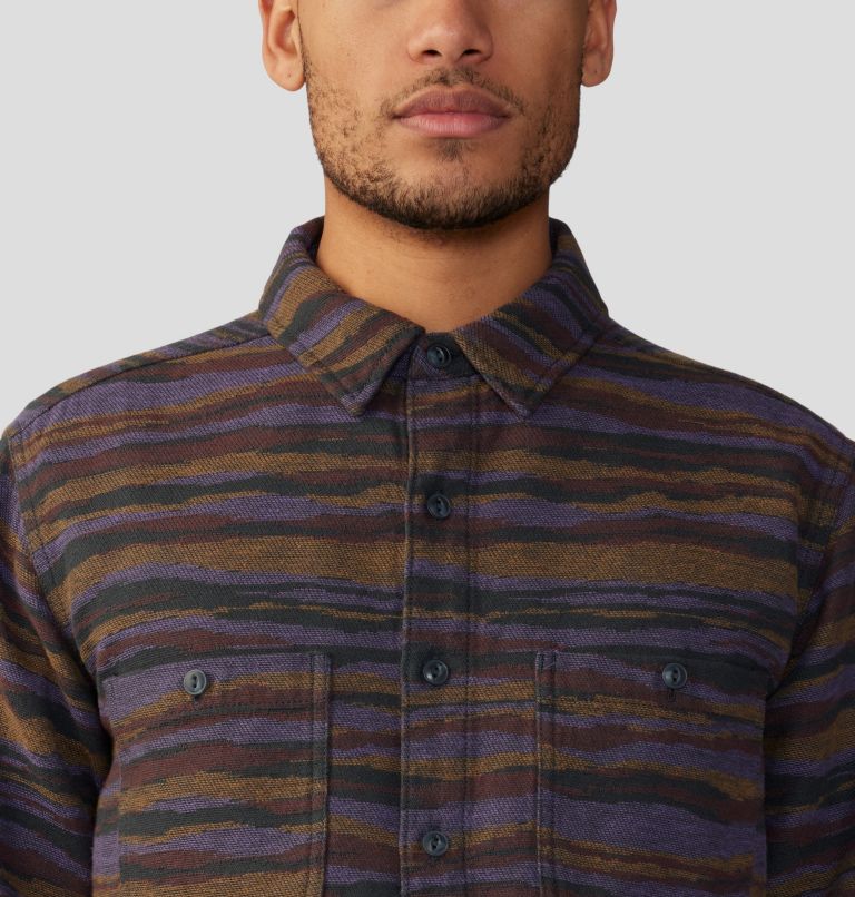 Chemise à manches longues en flanelle Granite Peak Homme, Color: Allium Landscape Print, image 4