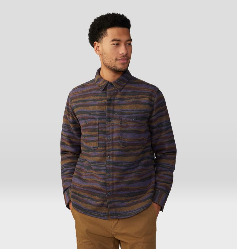 Chemise à manches longues en flanelle Granite Peak Homme, Color: Allium Landscape Print, image 5