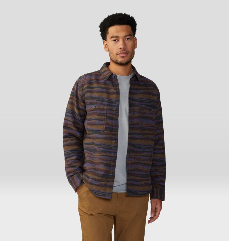 Chemise à manches longues en flanelle Granite Peak Homme, Color: Allium Landscape Print, image 7