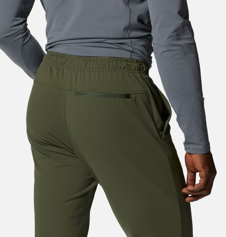 Thumbnail: Men's Mountain Stretch Jogger, Color: Surplus Green, image 5