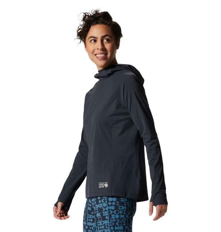Thumbnail: Women's Mountain Stretch Hoody, Color: Black, image 3