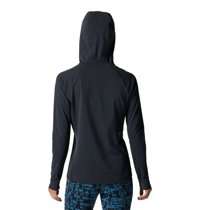Thumbnail: Women's Mountain Stretch Hoody, Color: Black, image 2