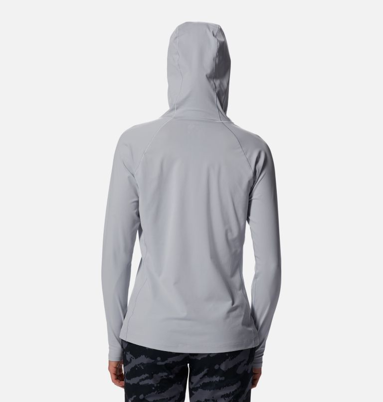 Thumbnail: Women's Mountain Stretch Hoody, Color: Glacial, image 2