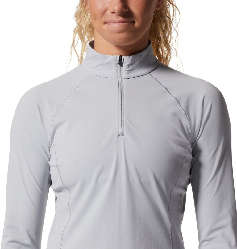 Women's Mountain Stretch 1/2 Zip, Color: Glacial, image 4