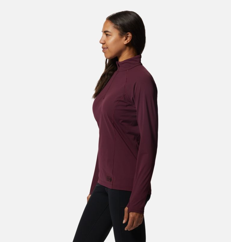 Thumbnail: Mountain Stretch Half Zip | 604 | XL, Color: Cocoa Red, image 3