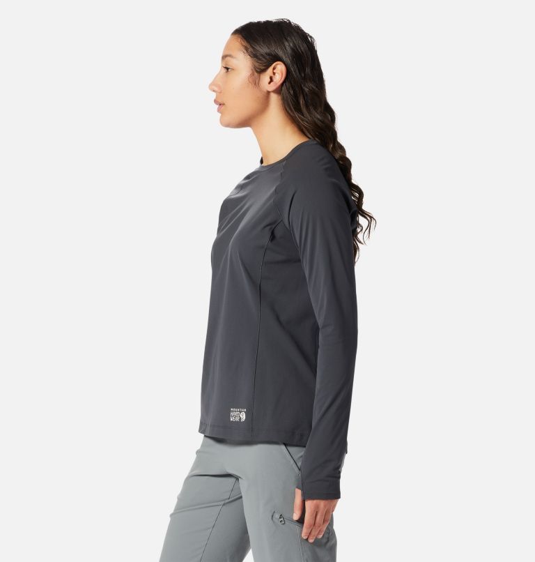 Mountain Stretch Long Sleeve Crew | 090 | S, Color: Black, image 3