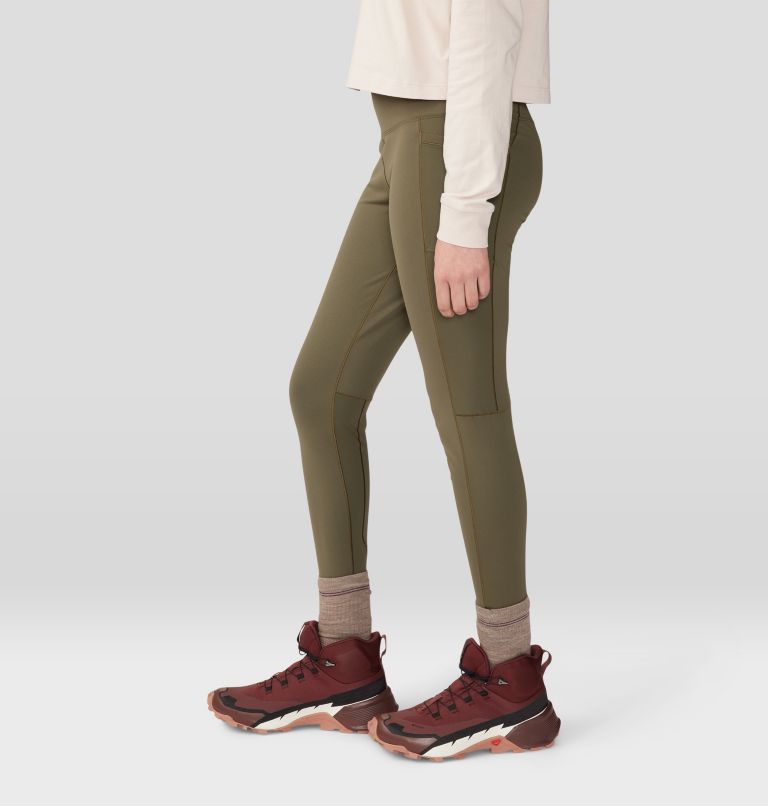 Women's Mountain Stretch Tight, Color: Dark Pine, image 3