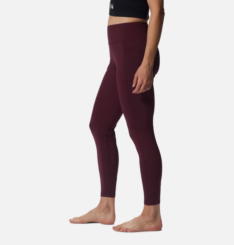 Collant Mountain Stretch Femme, Color: Cocoa Red, image 3