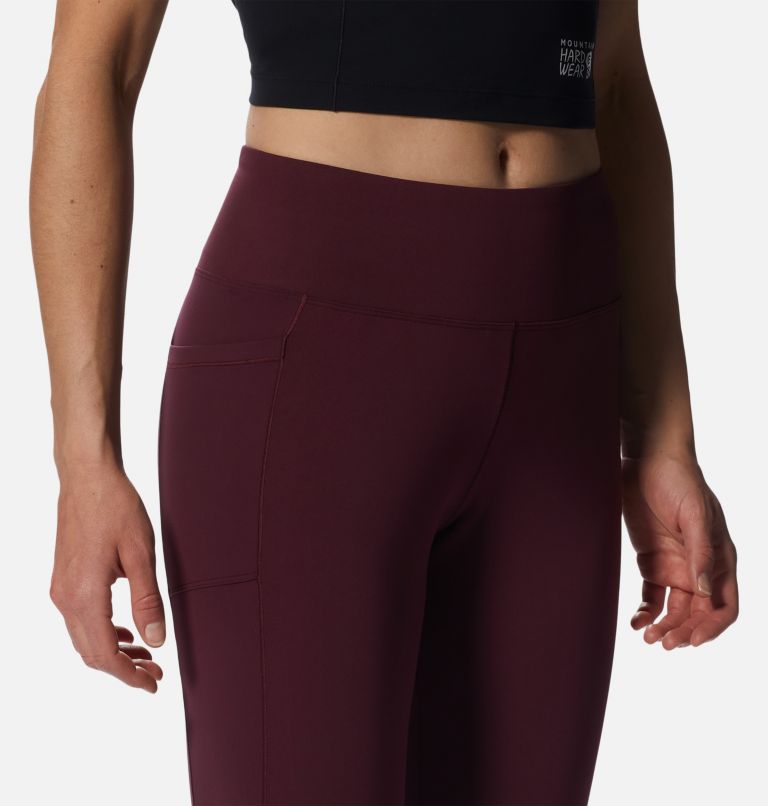 Collant Mountain Stretch Femme, Color: Cocoa Red, image 4