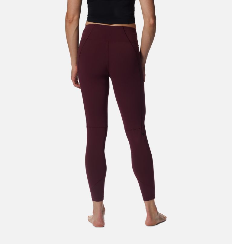 Thumbnail: Collant Mountain Stretch Femme, Color: Cocoa Red, image 2