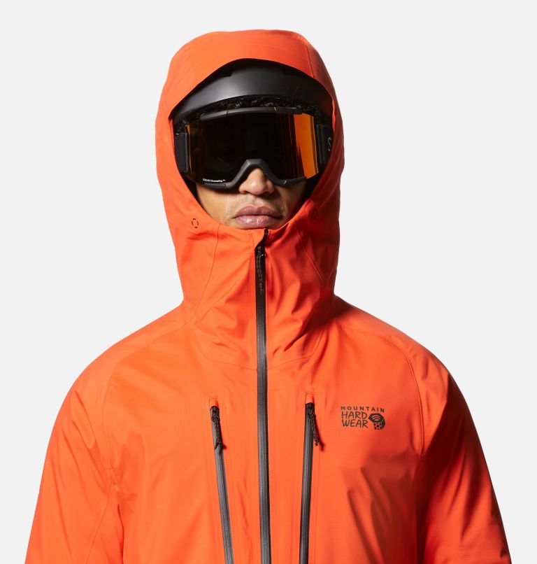 Thumbnail: Men's High Exposure GORE-TEX C-Knit Jacket, Color: State Orange, image 4