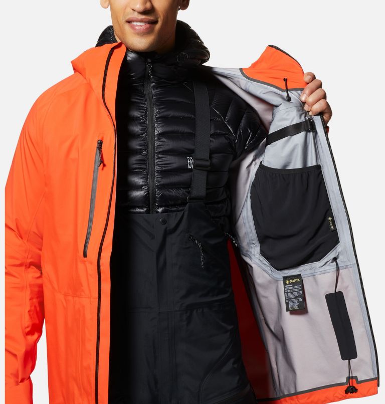 Thumbnail: Men's High Exposure GORE-TEX C-Knit Jacket, Color: State Orange, image 9