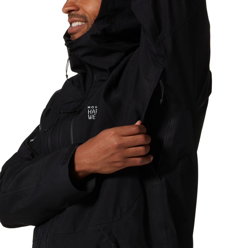 Thumbnail: Men's Boundary Ridge GORE-TEX Jacket, Color: Black, image 6