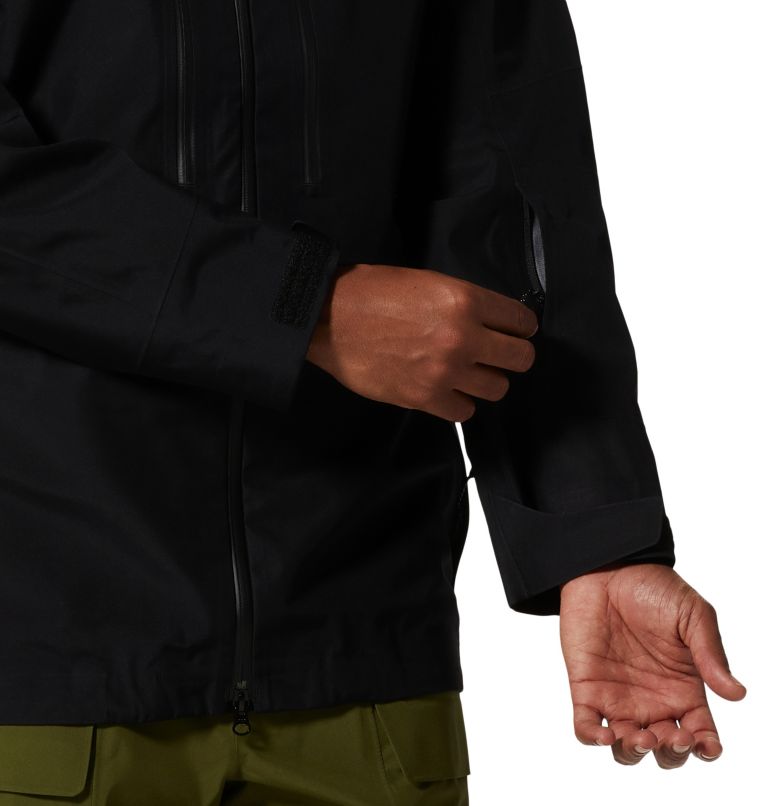 Thumbnail: Men's Boundary Ridge Gore-Tex Jacket, Color: Black, image 7