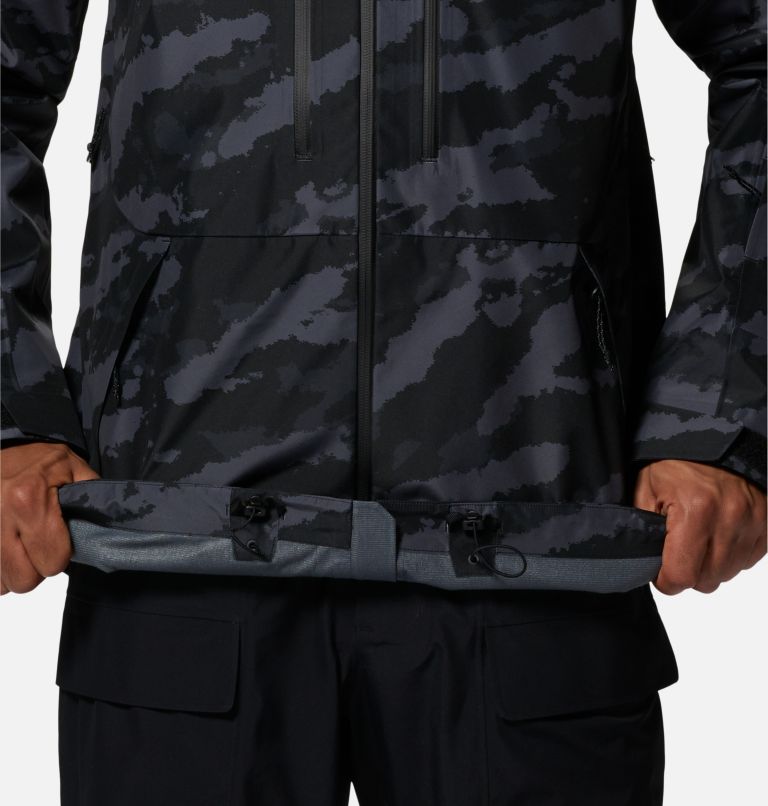 Thumbnail: Men's Boundary Ridge GORE-TEX Jacket, Color: Black Brushstrokes Print, image 8