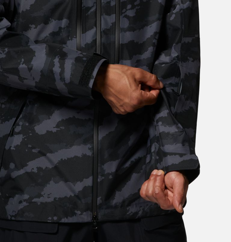 Thumbnail: Men's Boundary Ridge GORE-TEX Jacket, Color: Black Brushstrokes Print, image 9
