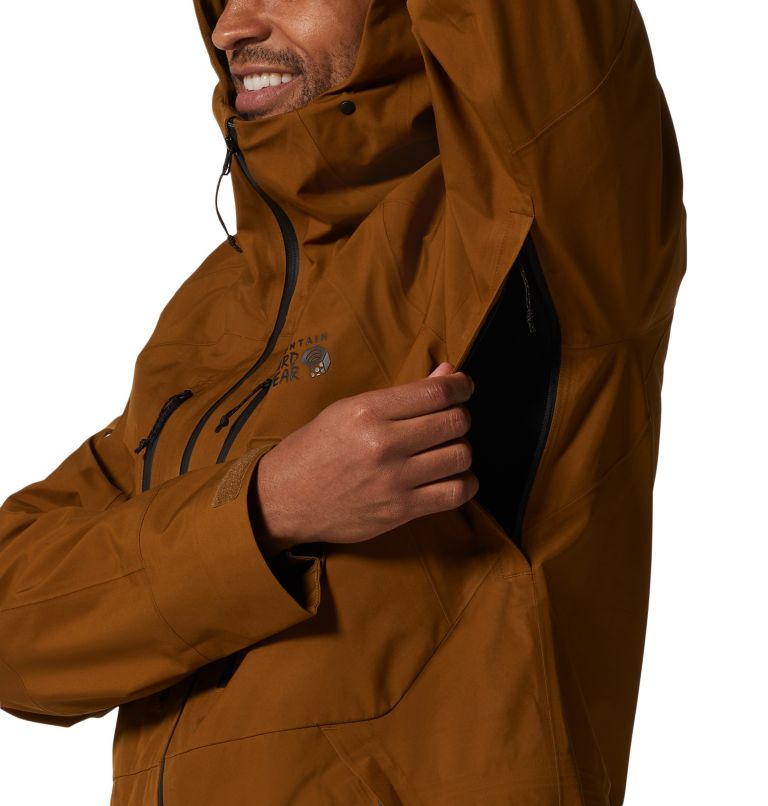 Manteau Boundary Ridge Gore Tex Homme, Color: Golden Brown, image 6