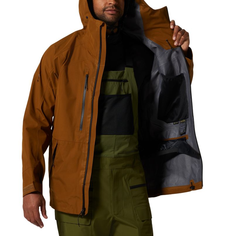 Thumbnail: Men's Boundary Ridge GORE-TEX Jacket, Color: Golden Brown, image 10