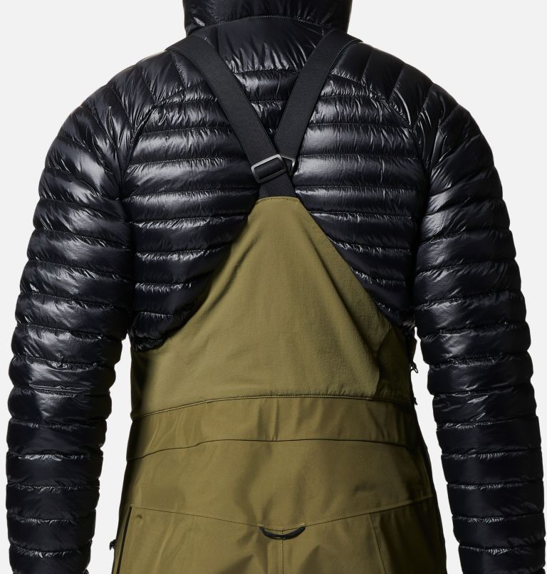 Men's Boundary Ridge GORE-TEX Bib, Color: Combat Green, image 6
