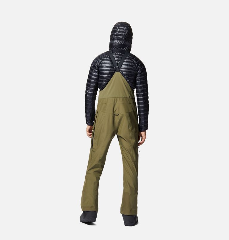 Men's Boundary Ridge GORE-TEX Bib, Color: Combat Green, image 2