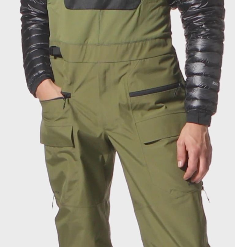 Salopette Boundary Ridge GORE-TEX Homme, Color: Combat Green