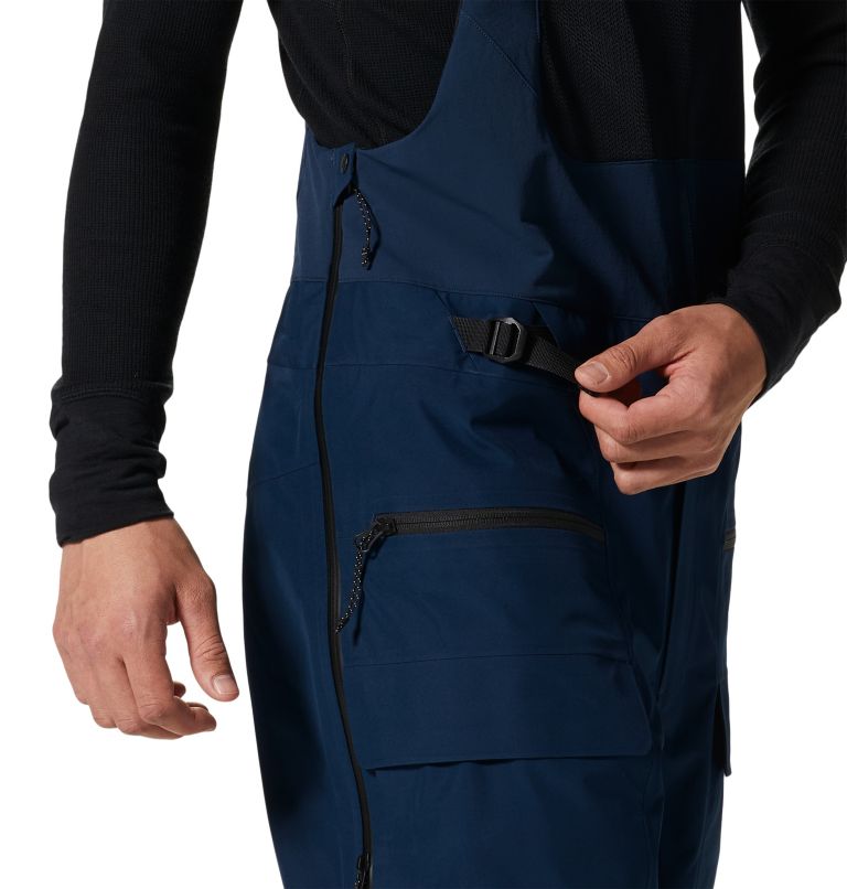 Men's Boundary Ridge Gore-Tex Bib, Color: Hardwear Navy, image 5