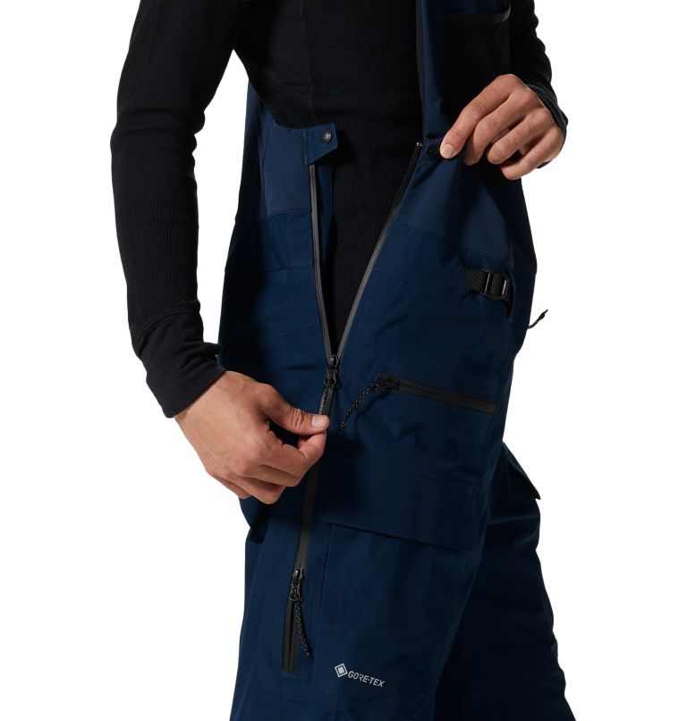 Men's Boundary Ridge Gore-Tex Bib, Color: Hardwear Navy, image 6