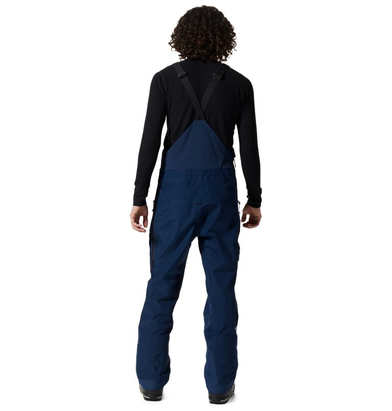 Men's Boundary Ridge Gore-Tex Bib, Color: Hardwear Navy, image 2