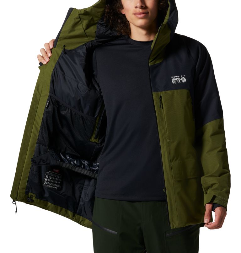 Thumbnail: Men's Cloud Bank Gore Tex Insulated Jacket, Color: Grove, image 9