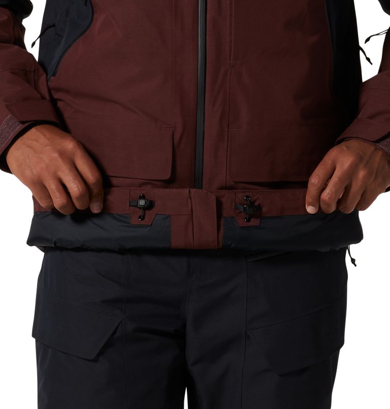 Thumbnail: Men's Cloud Bank Gore-Tex® Insulated Jacket, Color: Washed Raisin, image 8