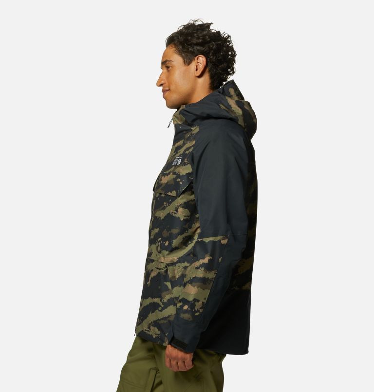 Men's Cloud Bank Gore-Tex® Light Insulated Jacket, Color: Light Army Brushstrokes Print, image 3