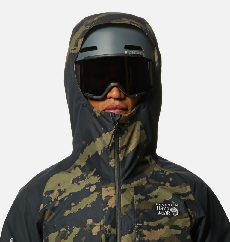 Thumbnail: Men's Cloud Bank Gore-Tex® Light Insulated Jacket, Color: Light Army Brushstrokes Print, image 4