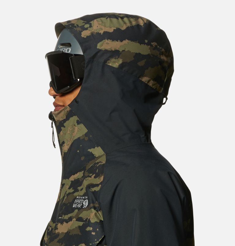 Thumbnail: Men's Cloud Bank Gore-Tex® Light Insulated Jacket, Color: Light Army Brushstrokes Print, image 5