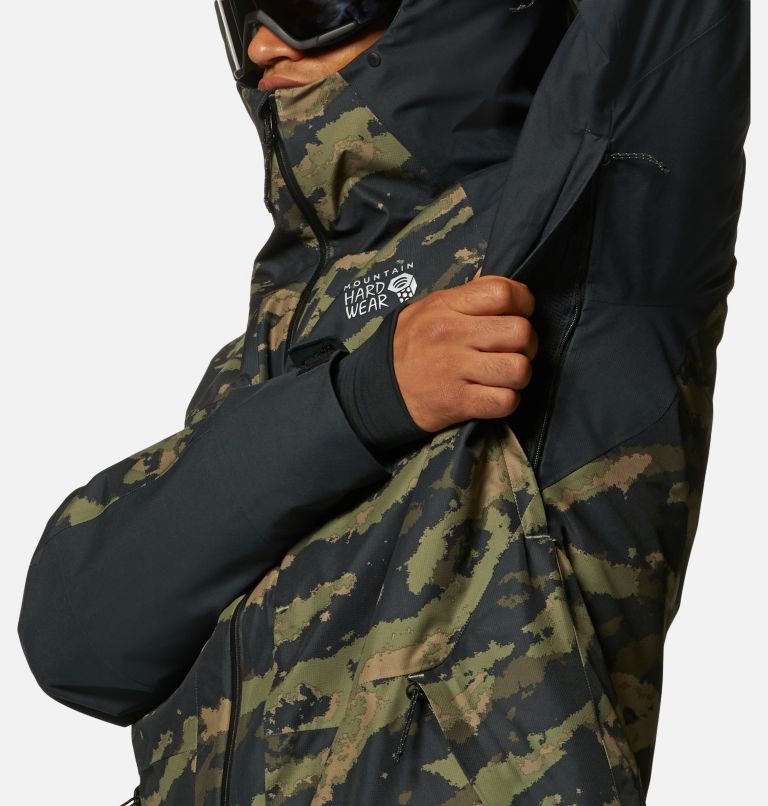 Thumbnail: Men's Cloud Bank Gore-Tex® Light Insulated Jacket, Color: Light Army Brushstrokes Print, image 7