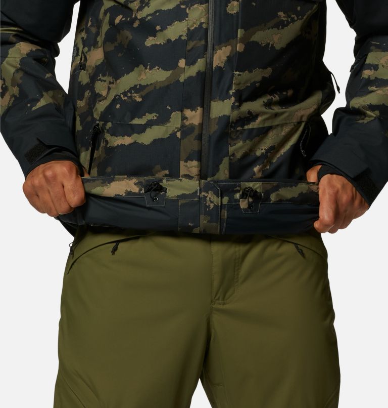 Men's Cloud Bank Gore-Tex® Light Insulated Jacket, Color: Light Army Brushstrokes Print, image 9