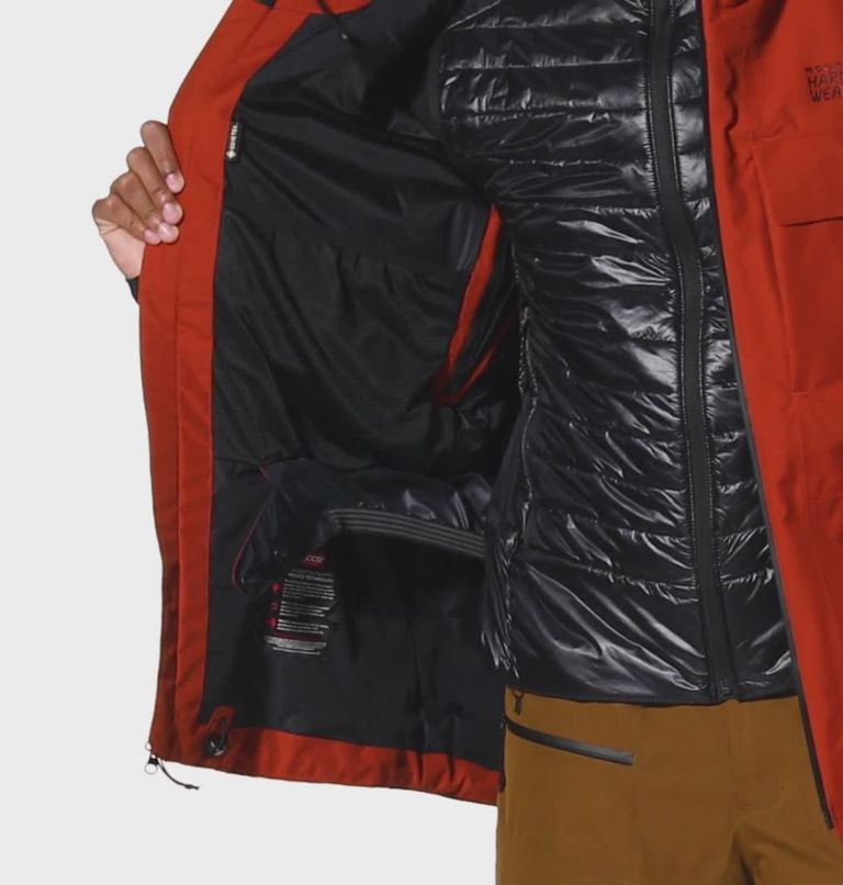 Manteau isolé Cloud Bank Gore-Tex® LT Homme, Color: Dark Copper