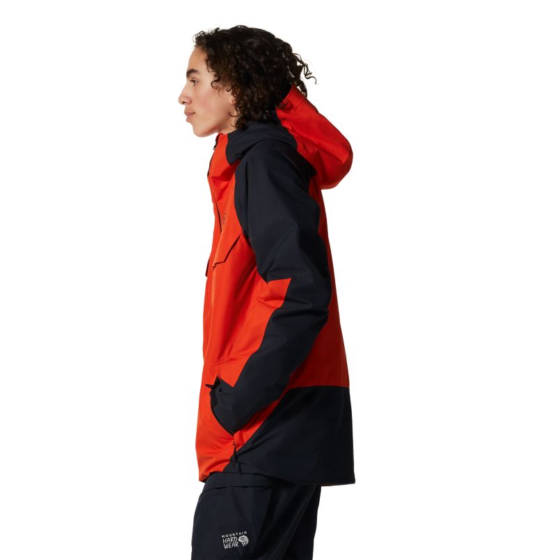 Thumbnail: Men's Cloud Bank Gore-Tex Light Insulated Jacket, Color: State Orange, image 3