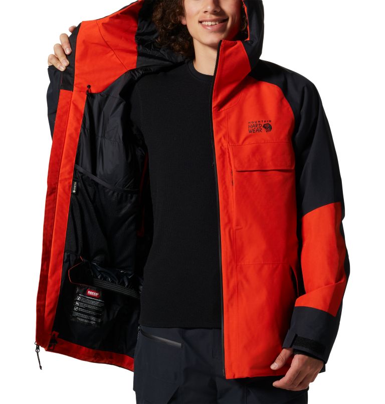 Men's Cloud Bank Gore-Tex Light Insulated Jacket, Color: State Orange, image 10