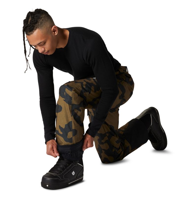 Thumbnail: Men's Cloud Bank Gore Tex Insulated Pant, Color: Raw Clay Camo, image 6