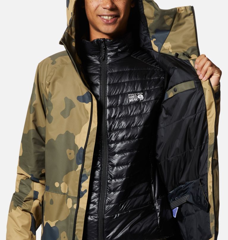Men's Firefall/2 Insulated Jacket, Color: Sandstorm, Pines Camo, image 8