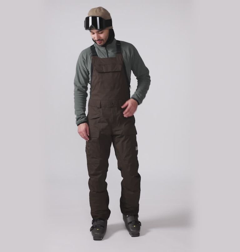 Men's Firefall Bib, Color: Dark Ash