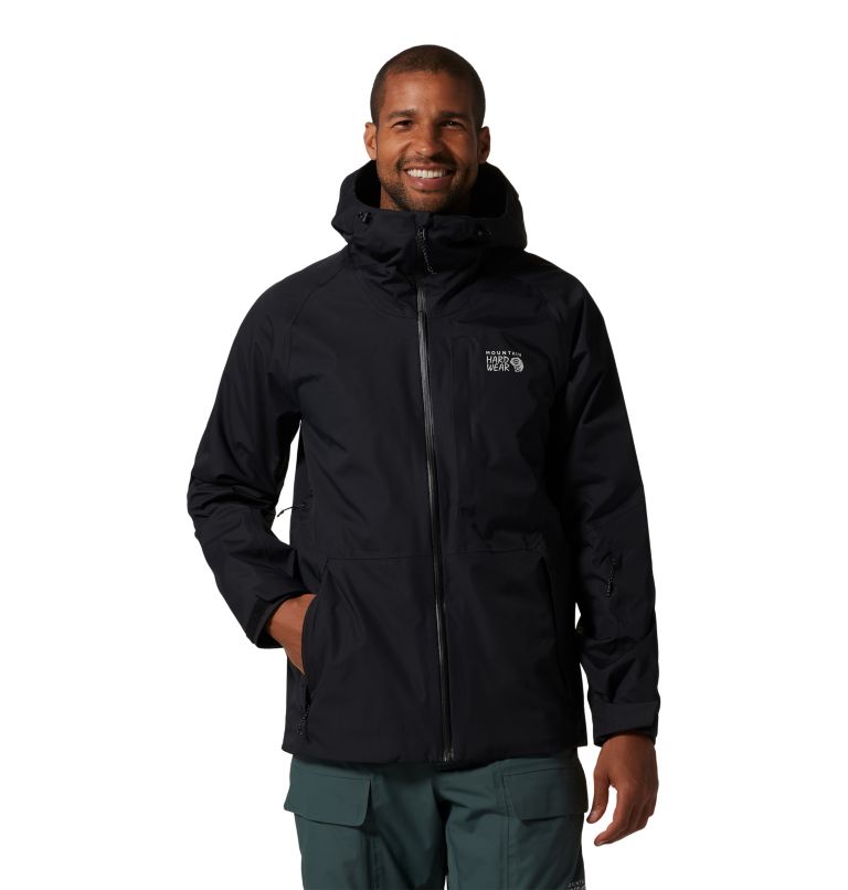 The North Face Gtx Mountain Hooded Jacket in Black for Men